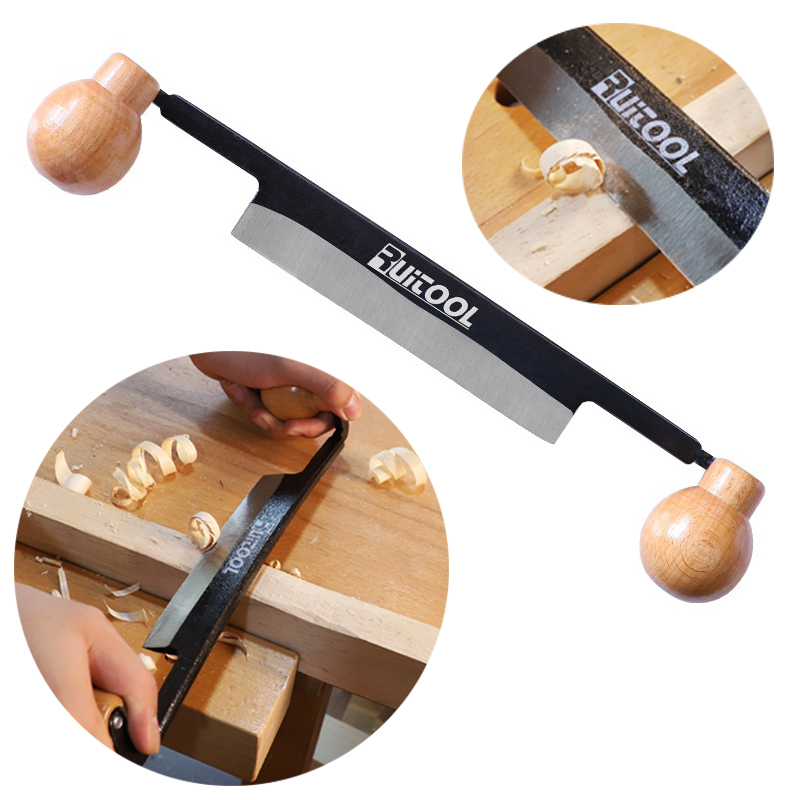 Drawknife Blade - Cortador de desenhar profissional, cabo duplo