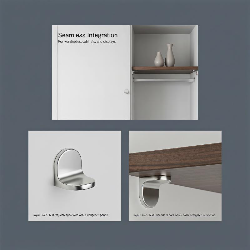 Woodworking Kitchen Projects - Suportes de Prateleira em Liga Metálica,