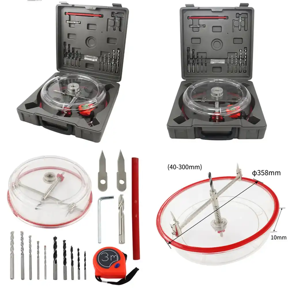 Woodworking Kits - Conjunto de Brocas Ajustáveis para Serra