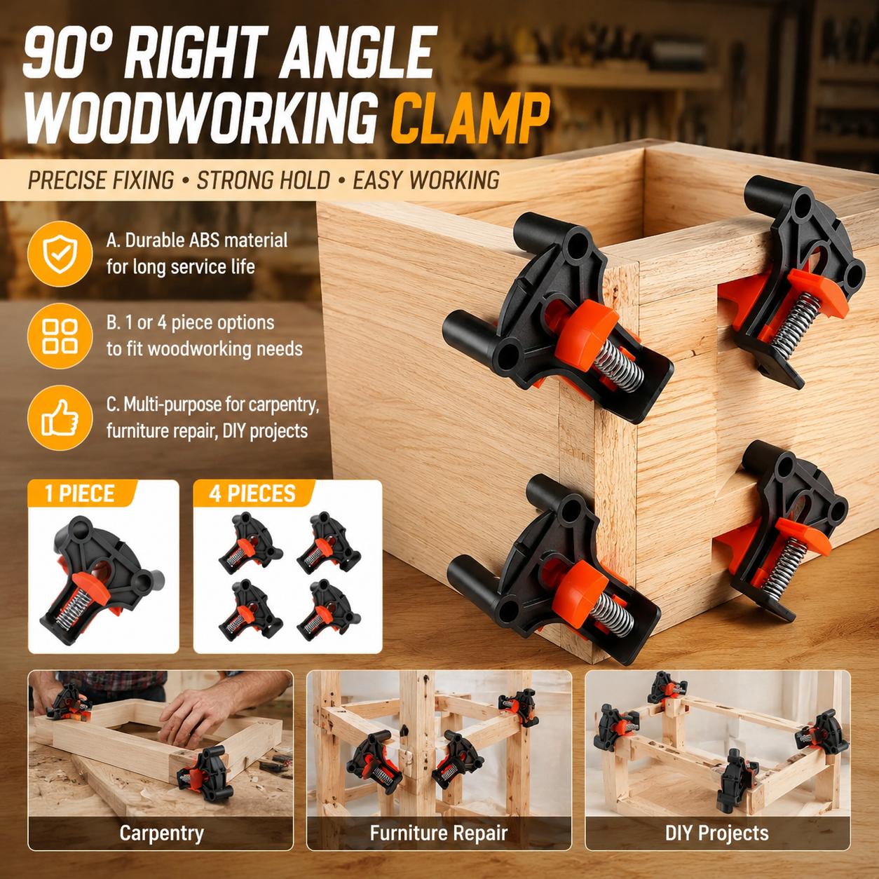 Woodworking Kits - Kit de Grampos de Canto de