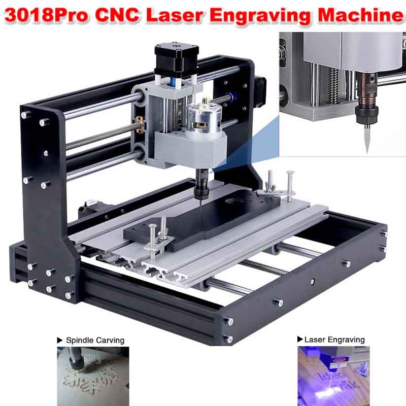 Woodworking Machinery - Máquina de Gravação CNC 3018Pro para
