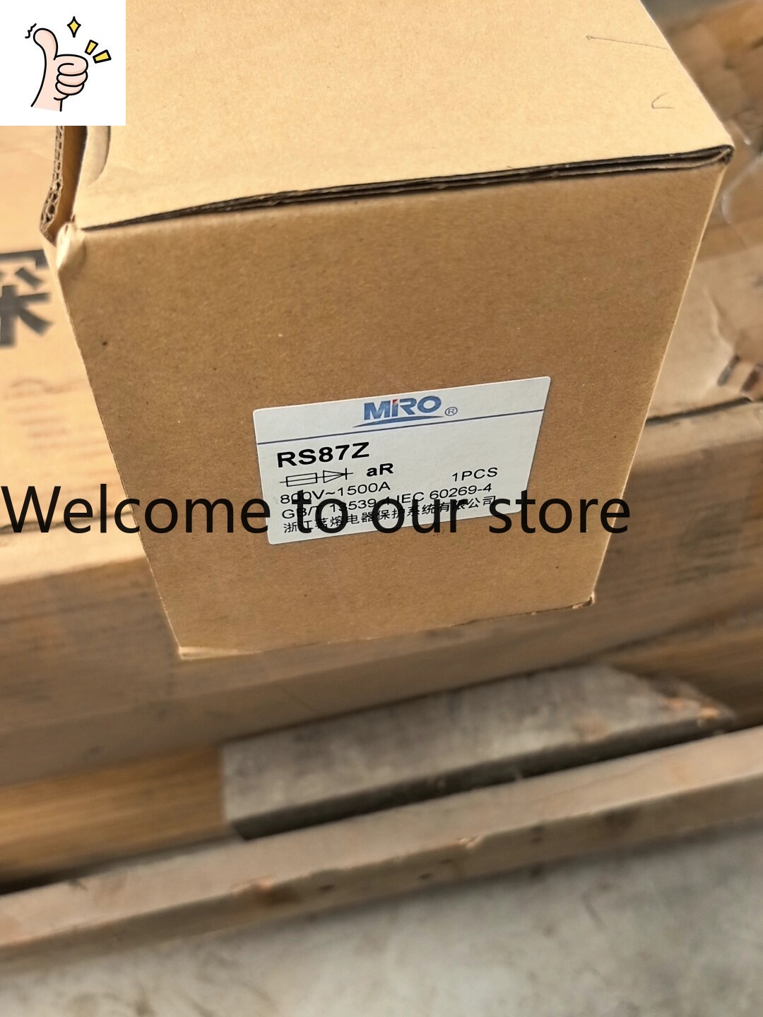 Woodworking Warehouse - Fusível Mingrong RS87Z 800V1500A, Novo e