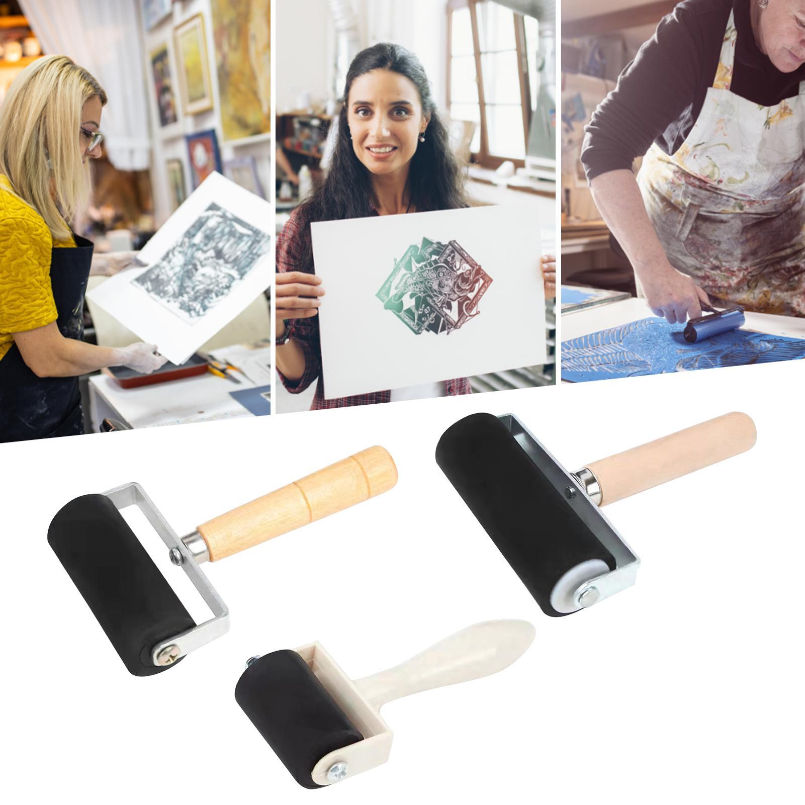 Woodworking Projects Art - Rolo de tinta de borracha, material