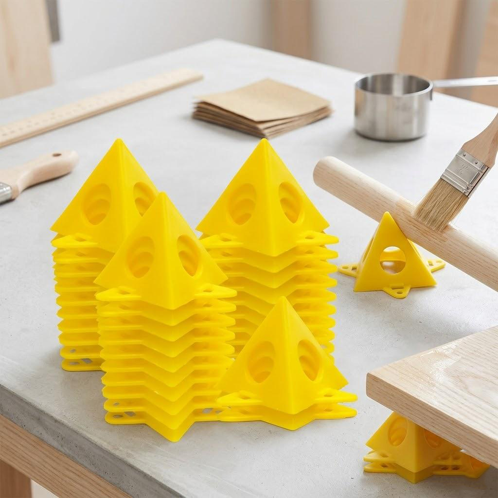 Woodworking Projects Art - 10 Peças Suporte de Apoio Triangular