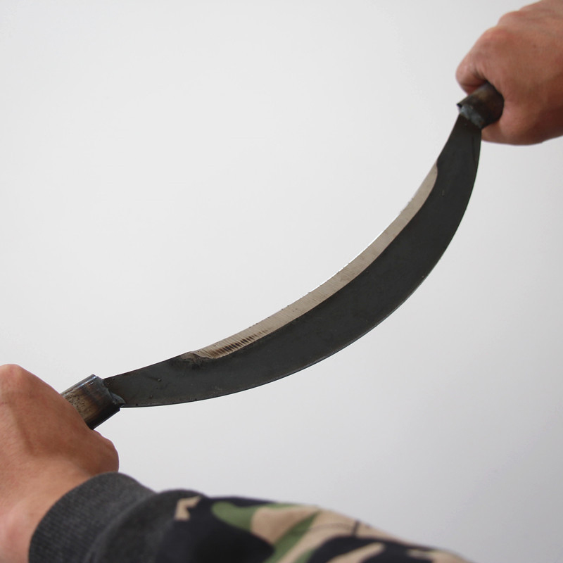 51cm curvo desenhar barbear fe - Drawknife Blade avaliação e preço
