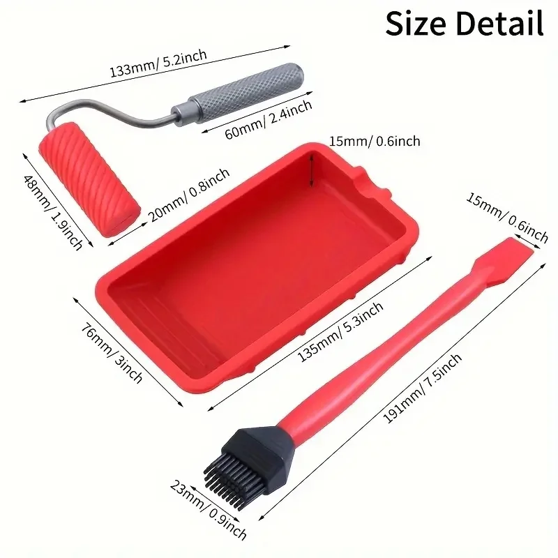 Rolo de Silicone para Colagem  - Woodworking Projects Art avaliação e preço