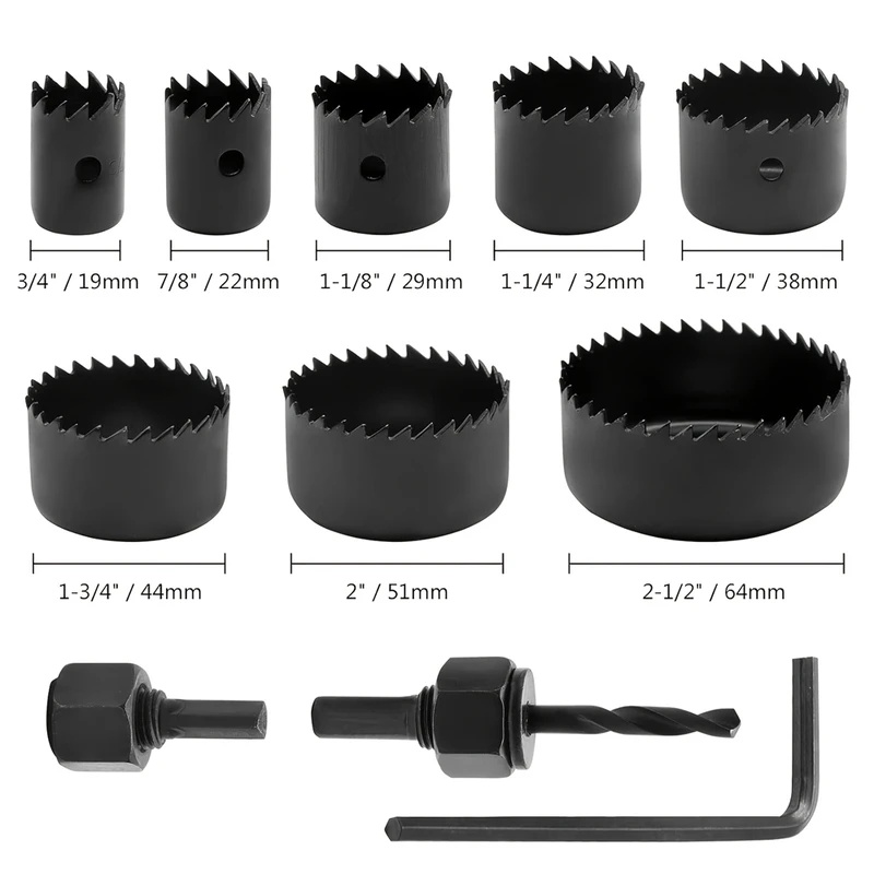 Kit de 8 Brocas para Madeira 1 - Woodworking Kits avaliação e preço