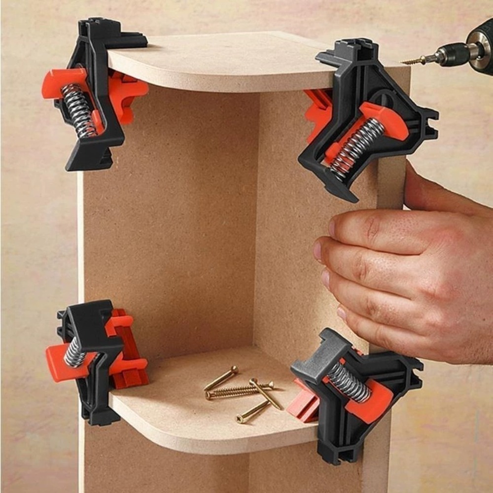 4 peças 90 °   Grampo de Canto - Woodworking Company avaliação e preço
