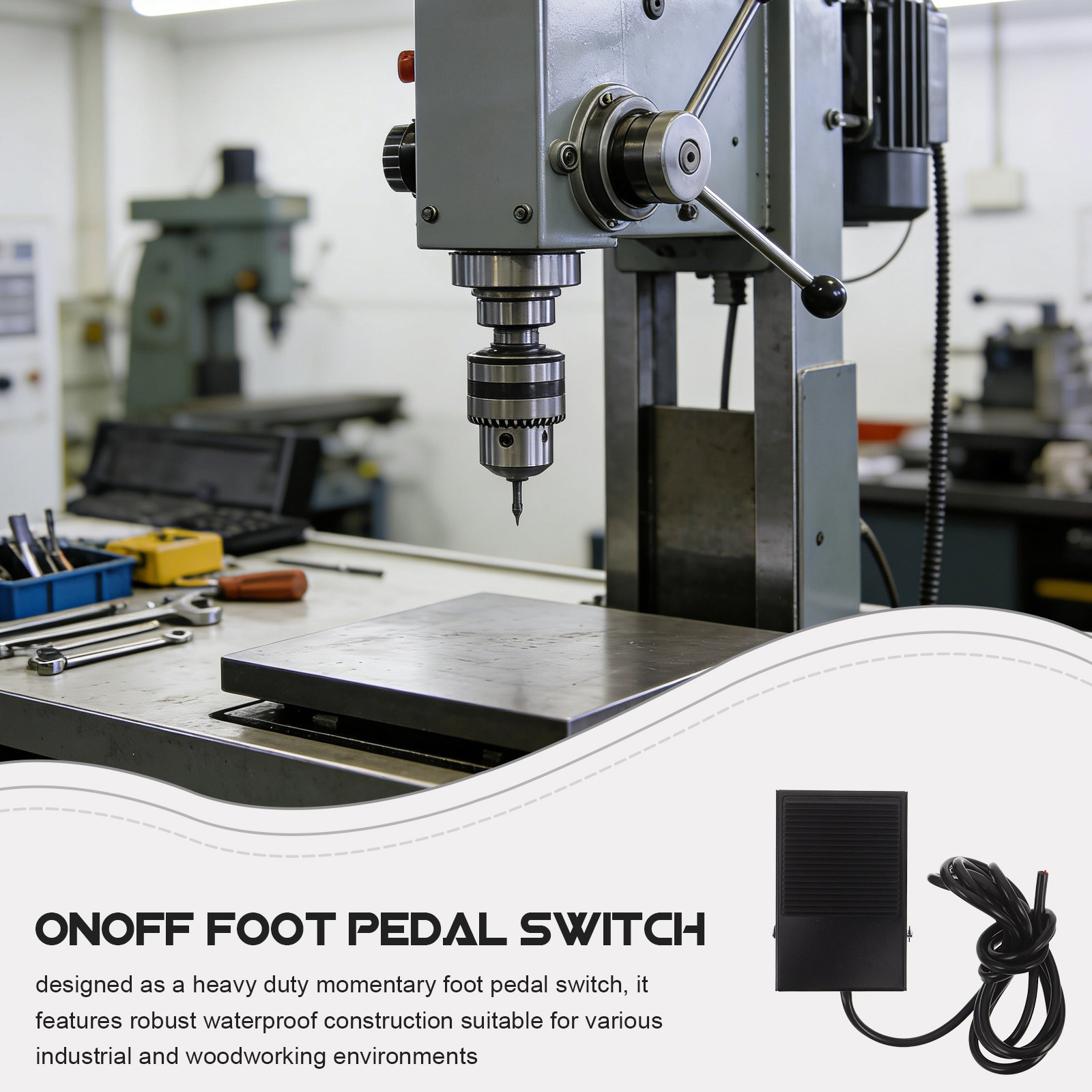 Interruptor de Pedal Momentâne - Woodworking Machinery avaliação e preço