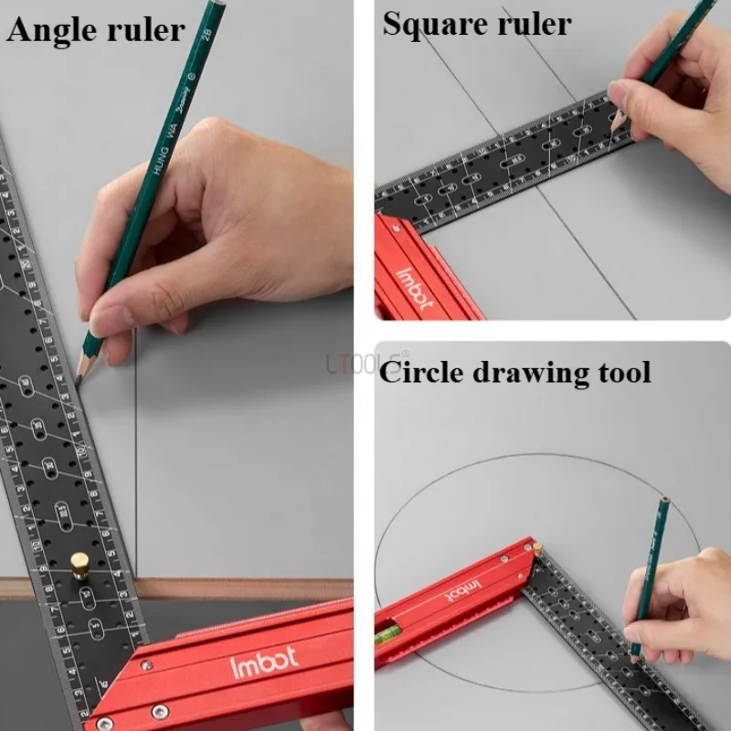 Régua quadrada de posicionamen - Woodworking Classes avaliação e preço