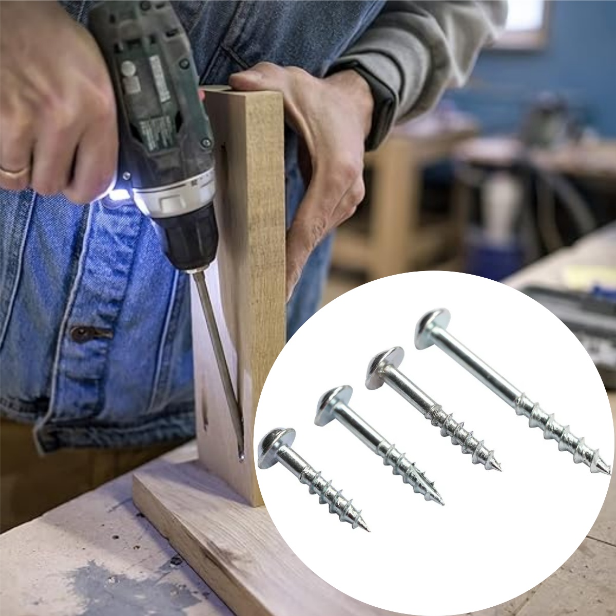 100 Parafusos Phillips Zincado - Woodworking Hacks avaliação e preço