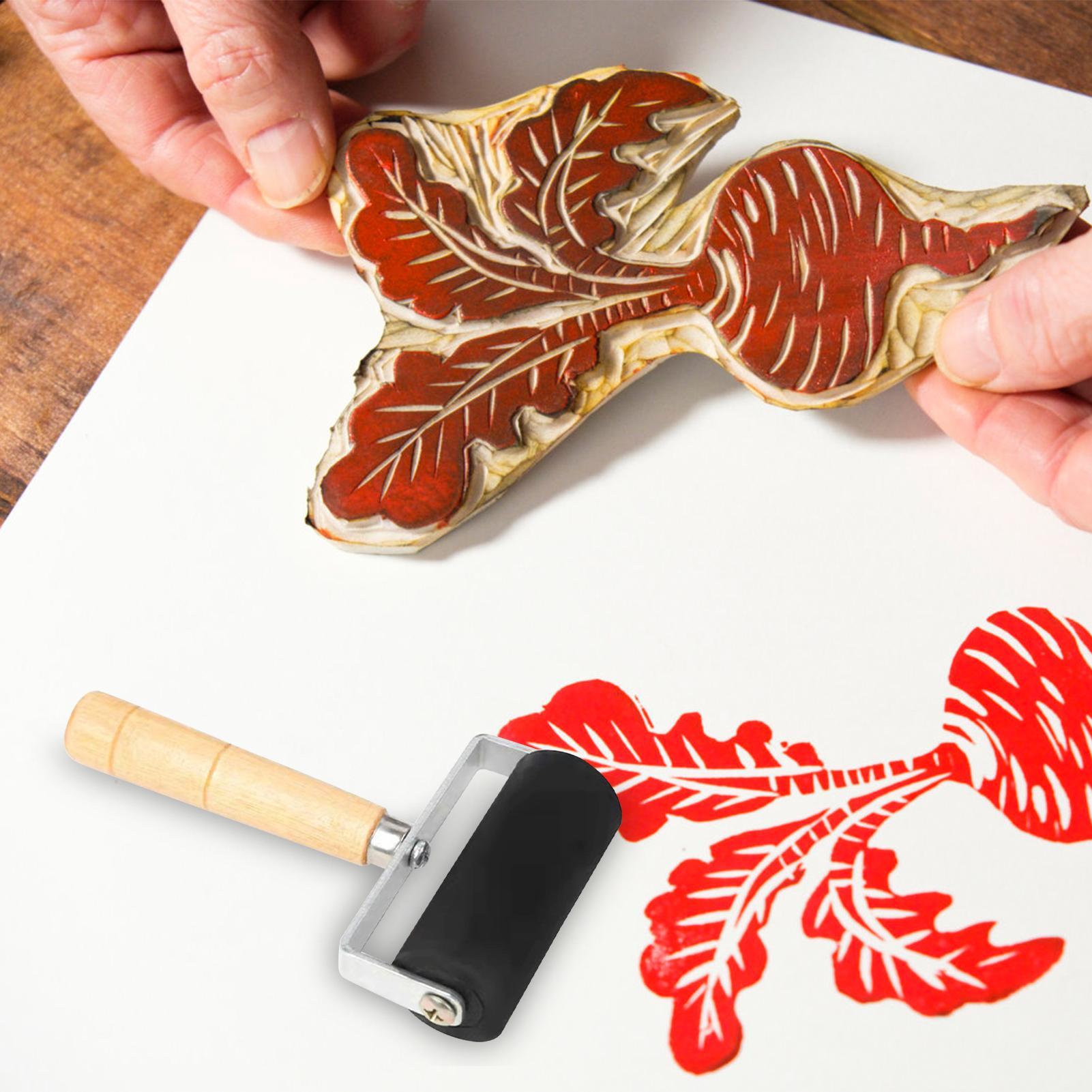 Rolo de tinta de borracha, mat - Woodworking Projects Art avaliação e preço