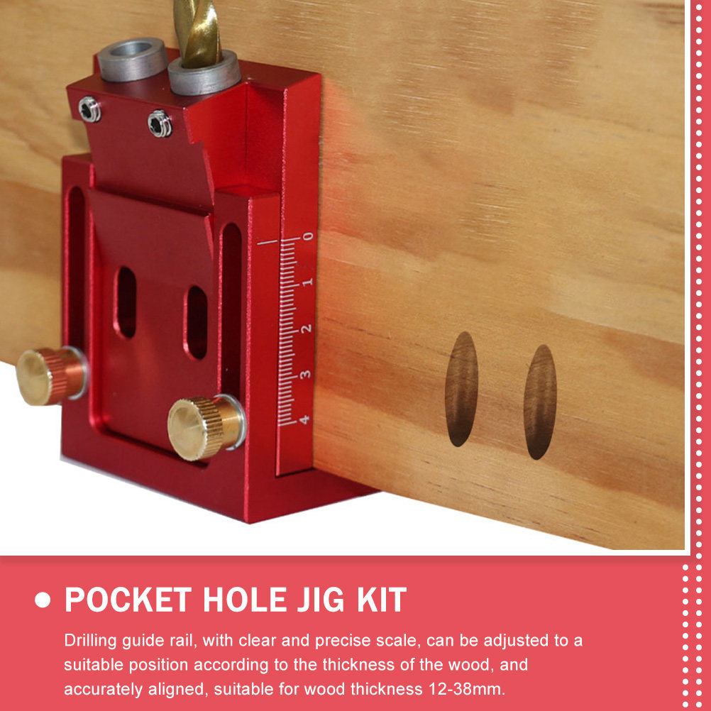 Gabarito de Furação de 15 Grau - Woodworking Kits avaliação e preço