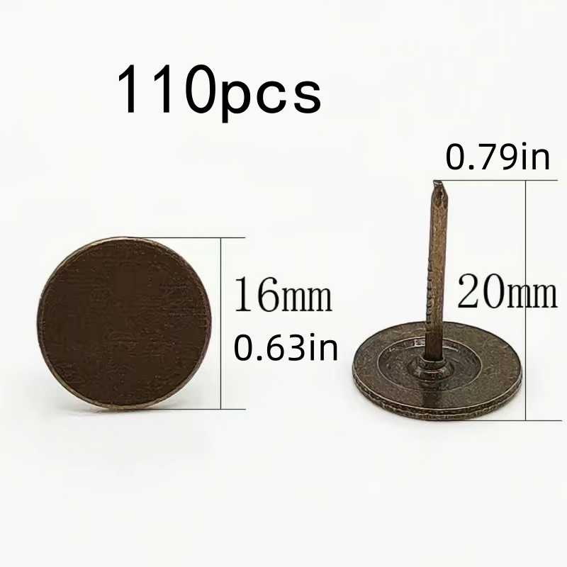 110-0.63in Pregos Decorativos  - Woodworking Projects Art avaliação e preço